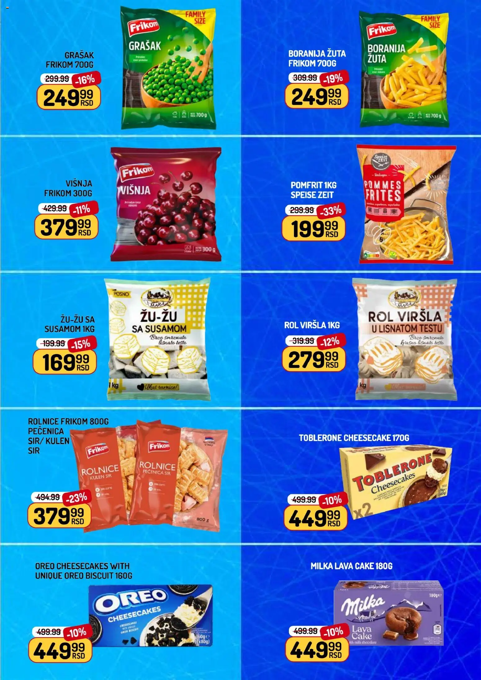 Aman katalog - važi od 09.01.2026 | Strana: 5 | Proizvode: Milka, Lisnato testo, Cheesecake, Pečenica