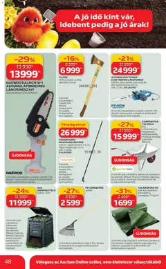 Auchan Akciós újság - amely érvényes a következő dátumtól: 19.02.2026 | Oldal: 48