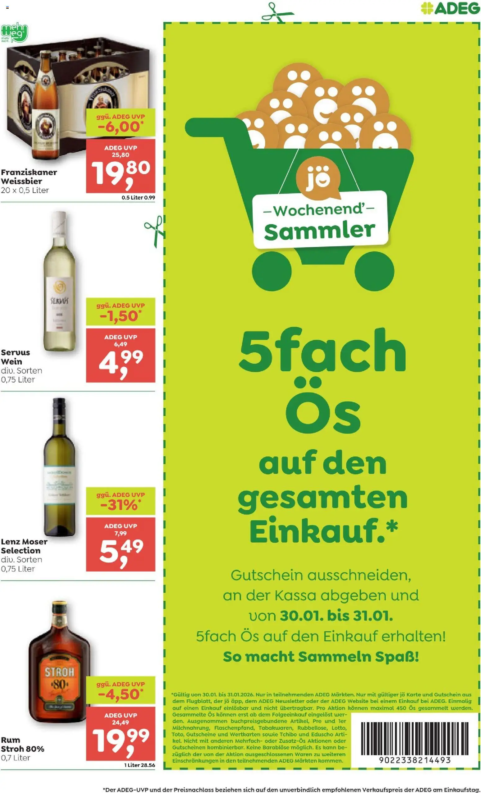 ADEG Vorarlberg gültig ab 29.01.2026 | Seite: 9 | Produkte: Wein