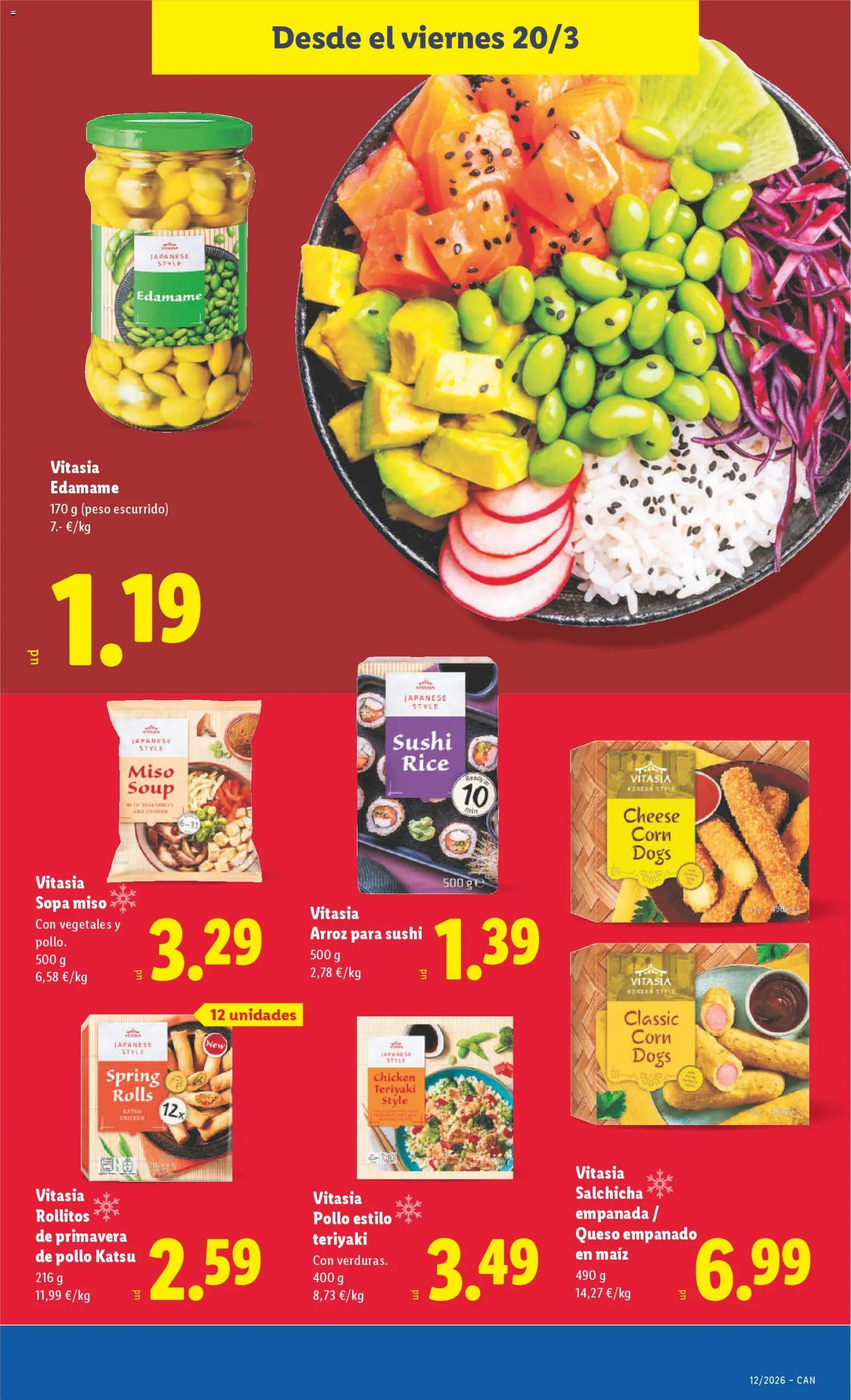 Lidl folleto │ válido desde el 16.03.2026 | Página: 33 | Productos: Queso, Arroz, Peso, Σιδερώστρα