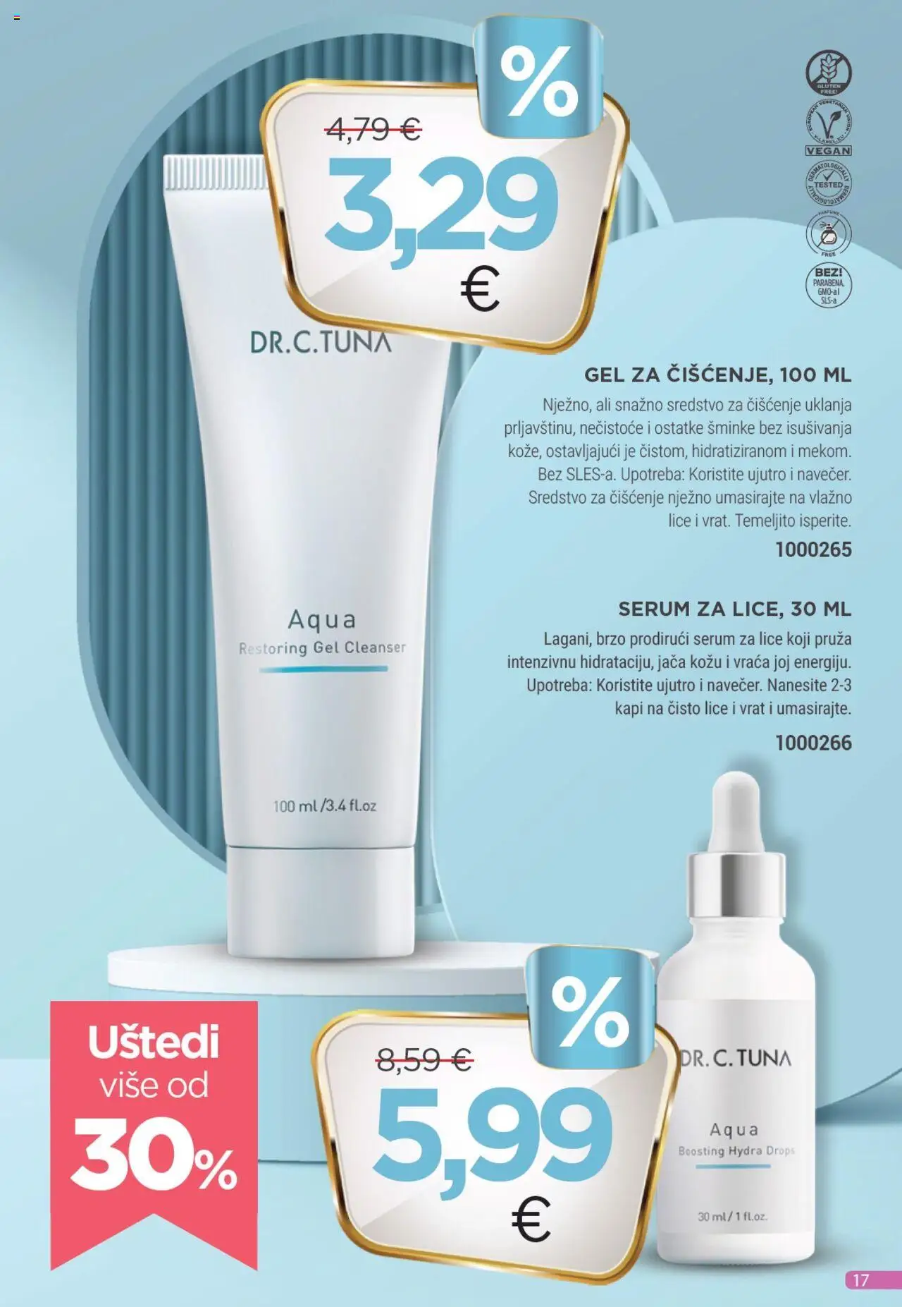 Farmasi katalog | vrijedi od 01.10.2025 | Stranica: 17 | Proizvodi: Serum za lice, Tuna