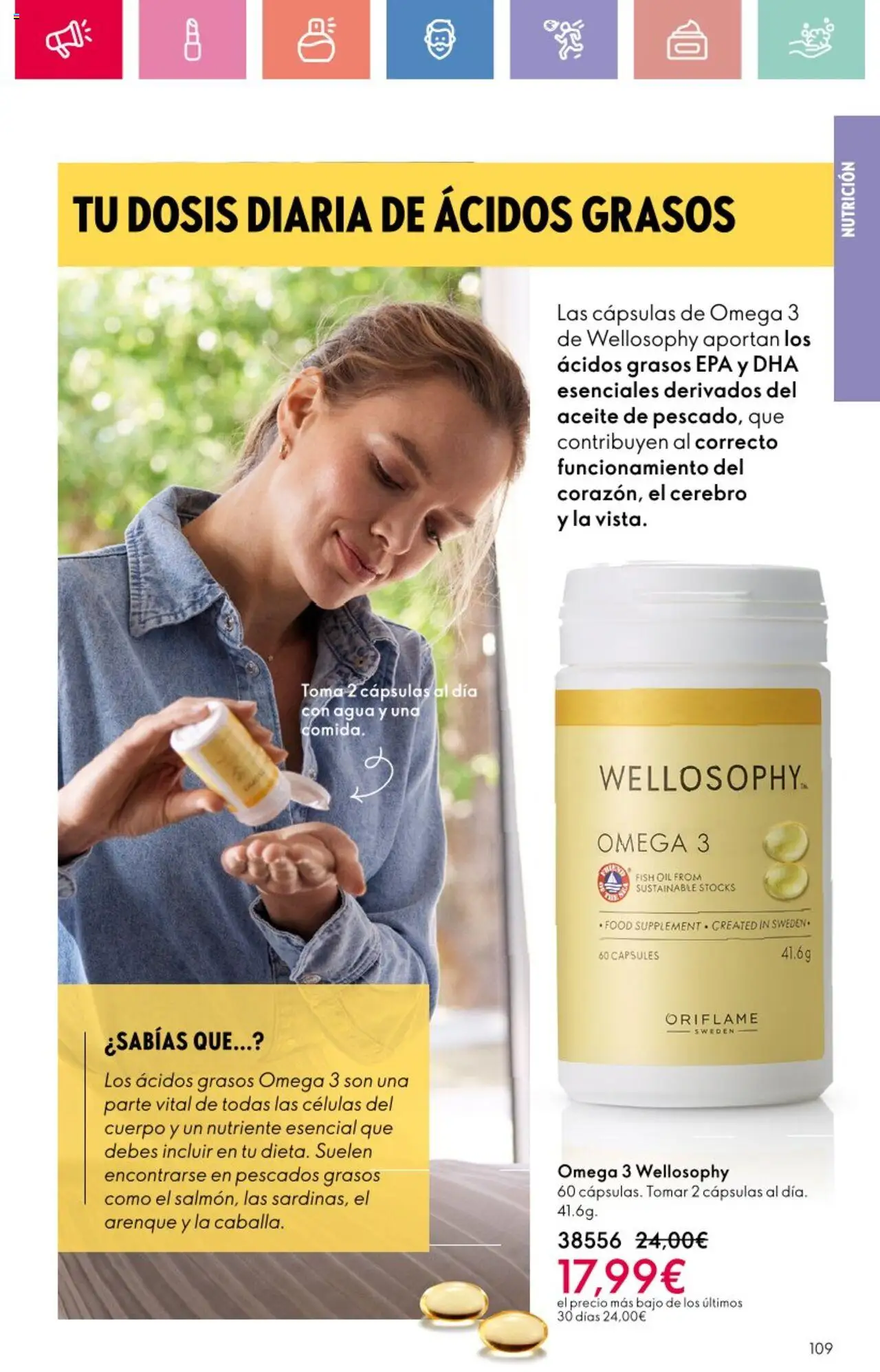Oriflame - Catálogo Campaña 12 │ válido desde el 24.08.2025 | Página: 109 | Productos: Δοχείο φοντί, Aceite