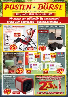 Posten Börse Prospekt gültig ab dem 09.08.2025