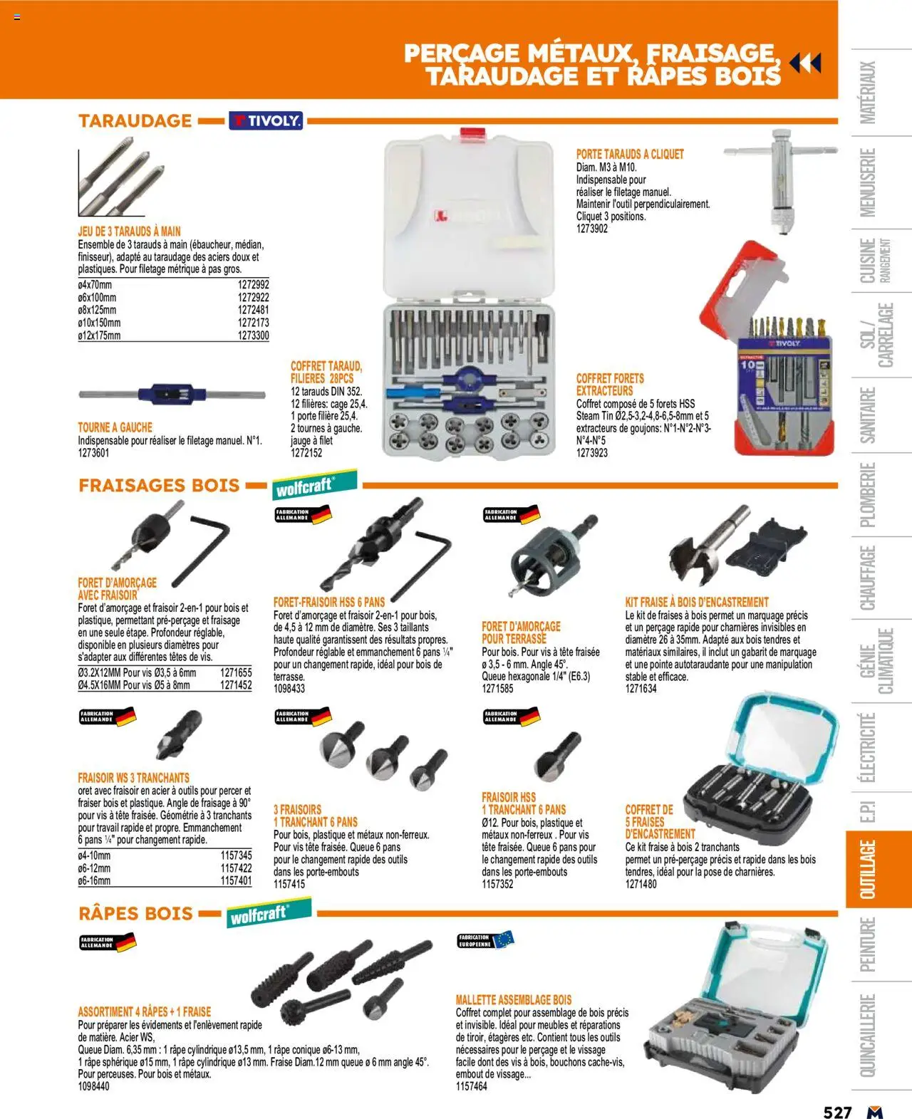  | Page: 527 | Produits: Fraise, Cage, Porte, Fraises