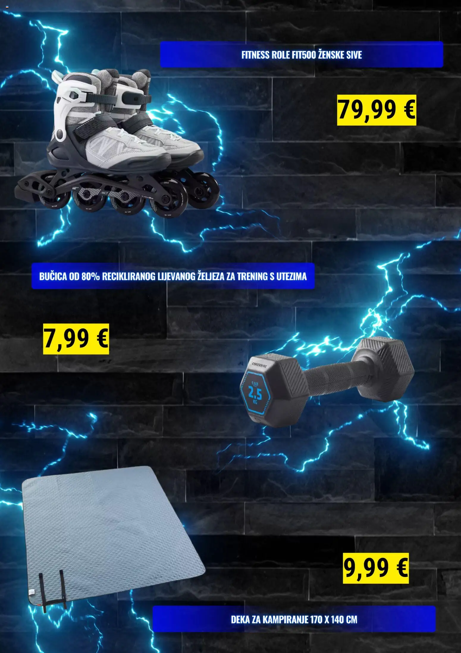 Decathlon katalog | vrijedi od 01.04.2026 | Stranica: 2 | Proizvodi: Role, Deka