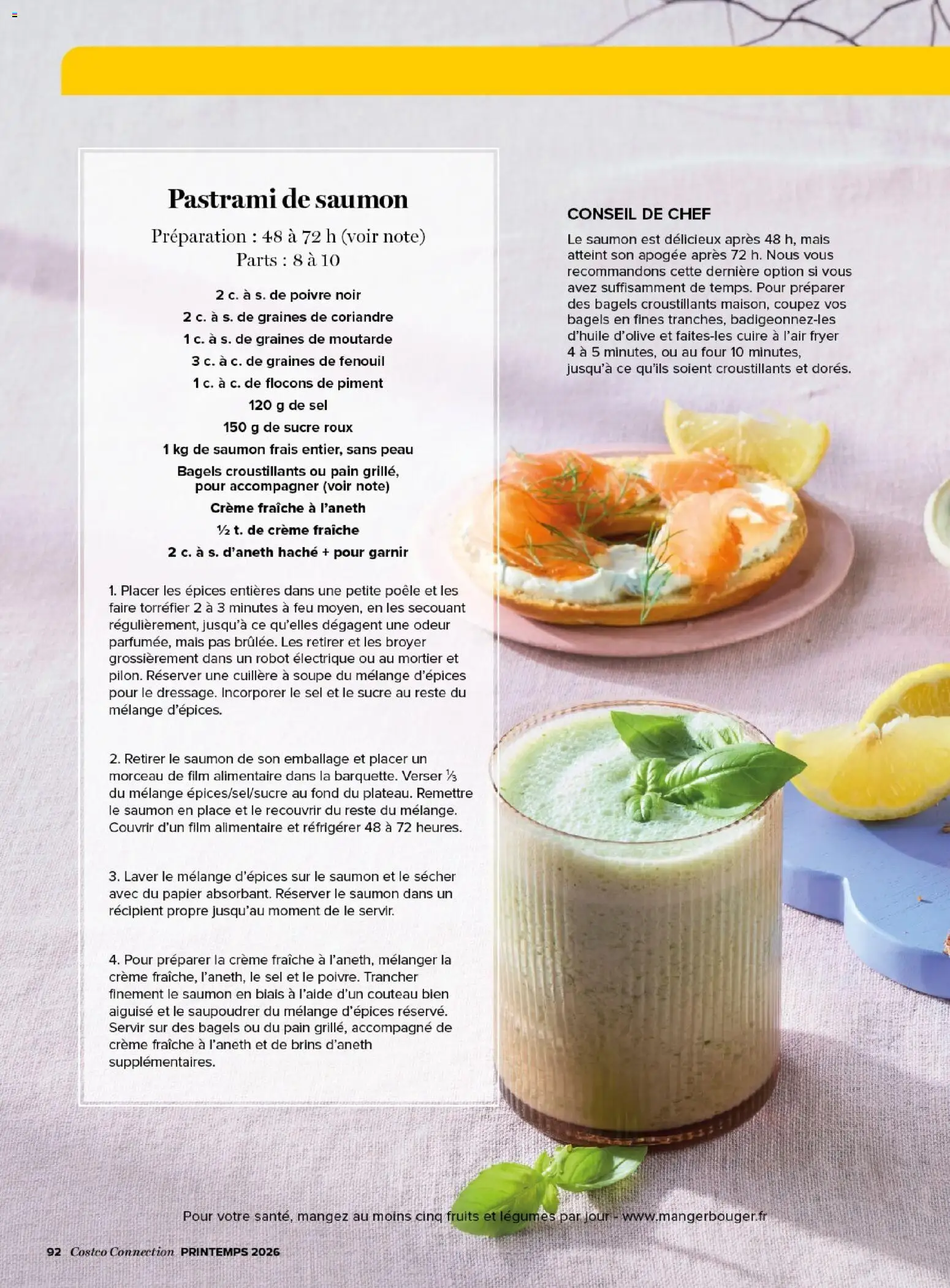 {H1} | Page: 92 | Produits: Poêle, Mais, Sel, Crème