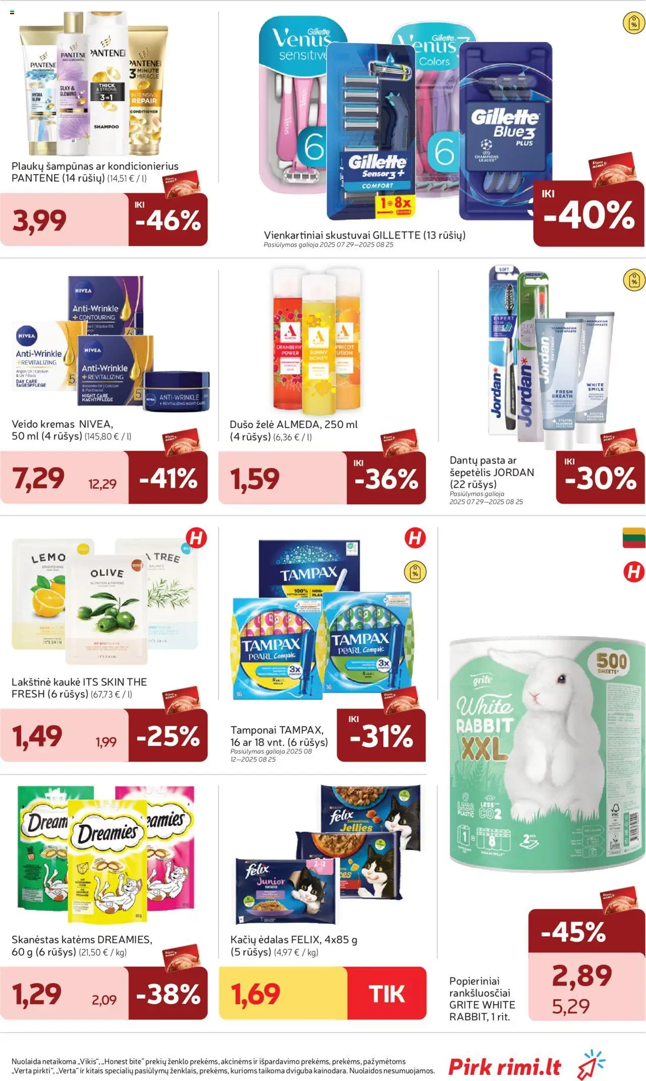 Rimi leidinys│galioja nuo 19.08.2025 | Puslapis: 31 | Prekių: Šampūnas, Kondicionierius, Kremas, Kaukė
