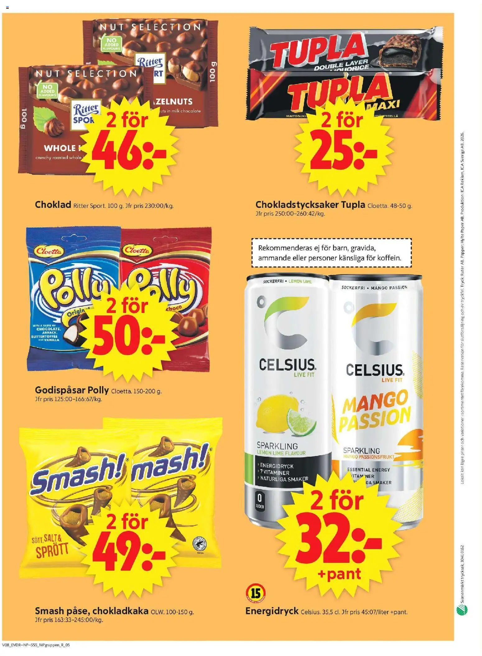 ICA Supermarket reklamblad aktuell från 16.02.2026 | Sida: 14