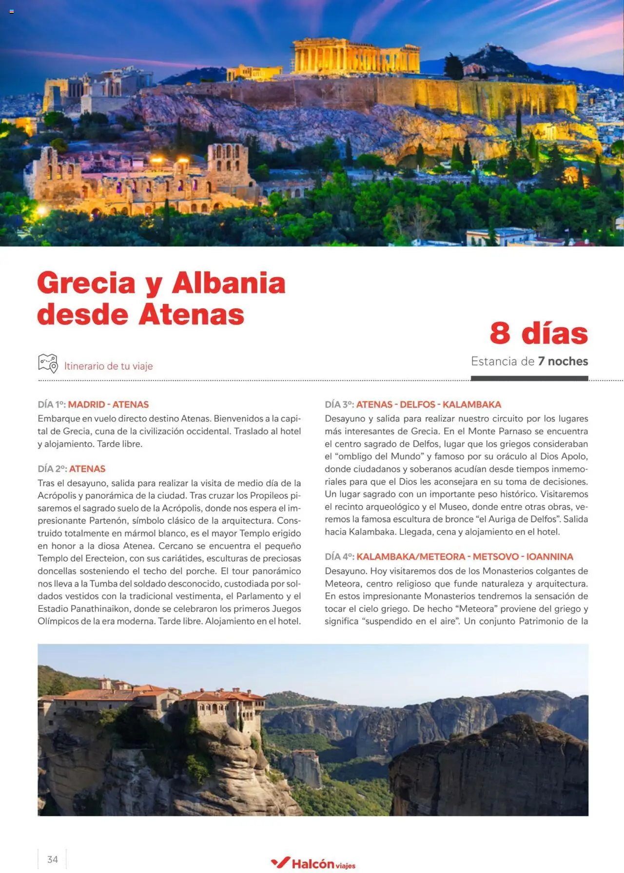 Halcón Viajes Grecia │ válido desde el 17.05.2024 | Página: 34 | Productos: Peso, Cuna