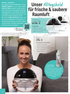Katalog ProWin Januar/Juni 2026 ab 01.01.2026 gültig | Seite: 40 | Produkte: Luftreiniger