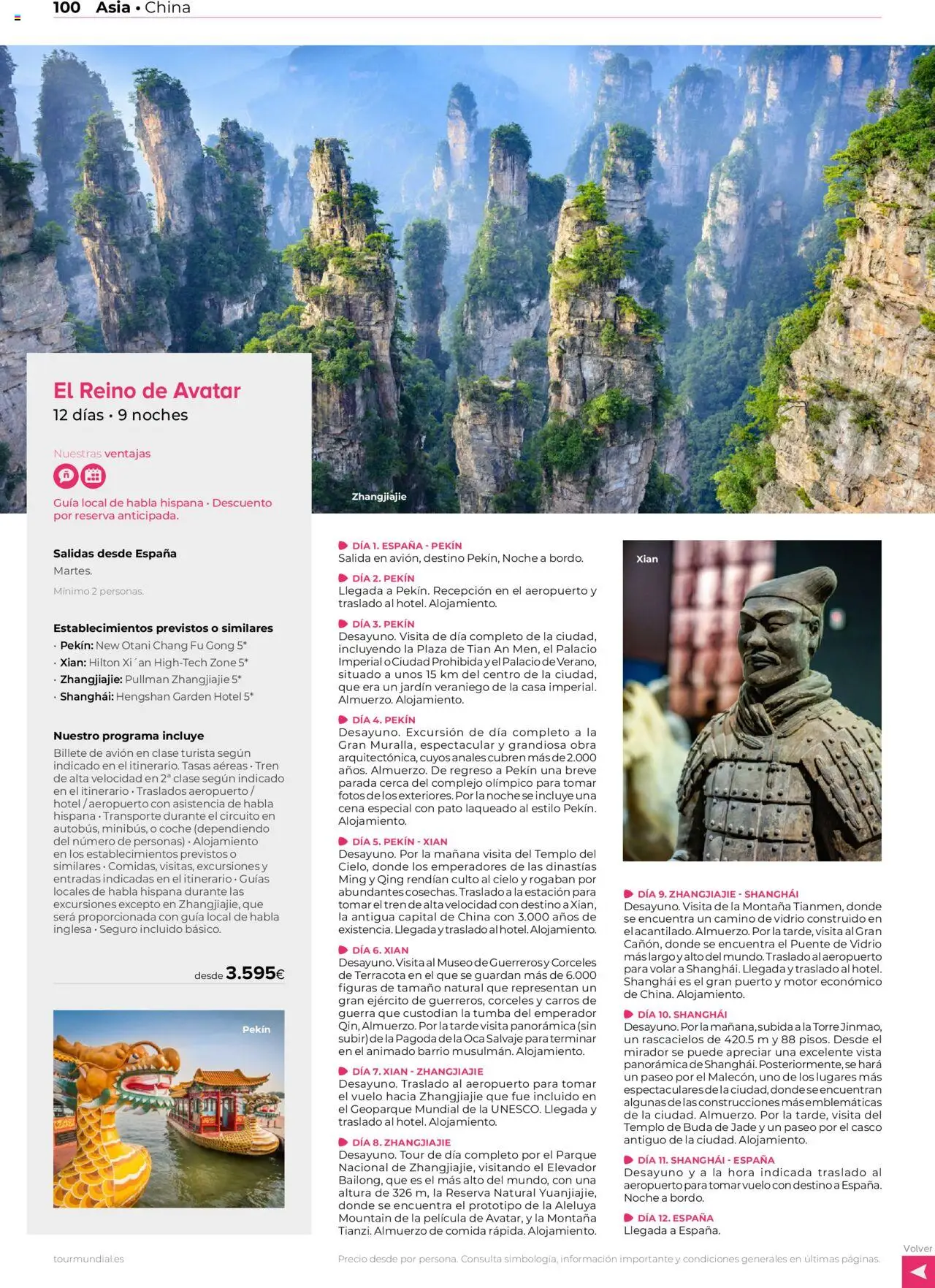 Viajes El Corte Inglés Asia y Oceanía │ válido desde el 01.01.2025 | Página: 100