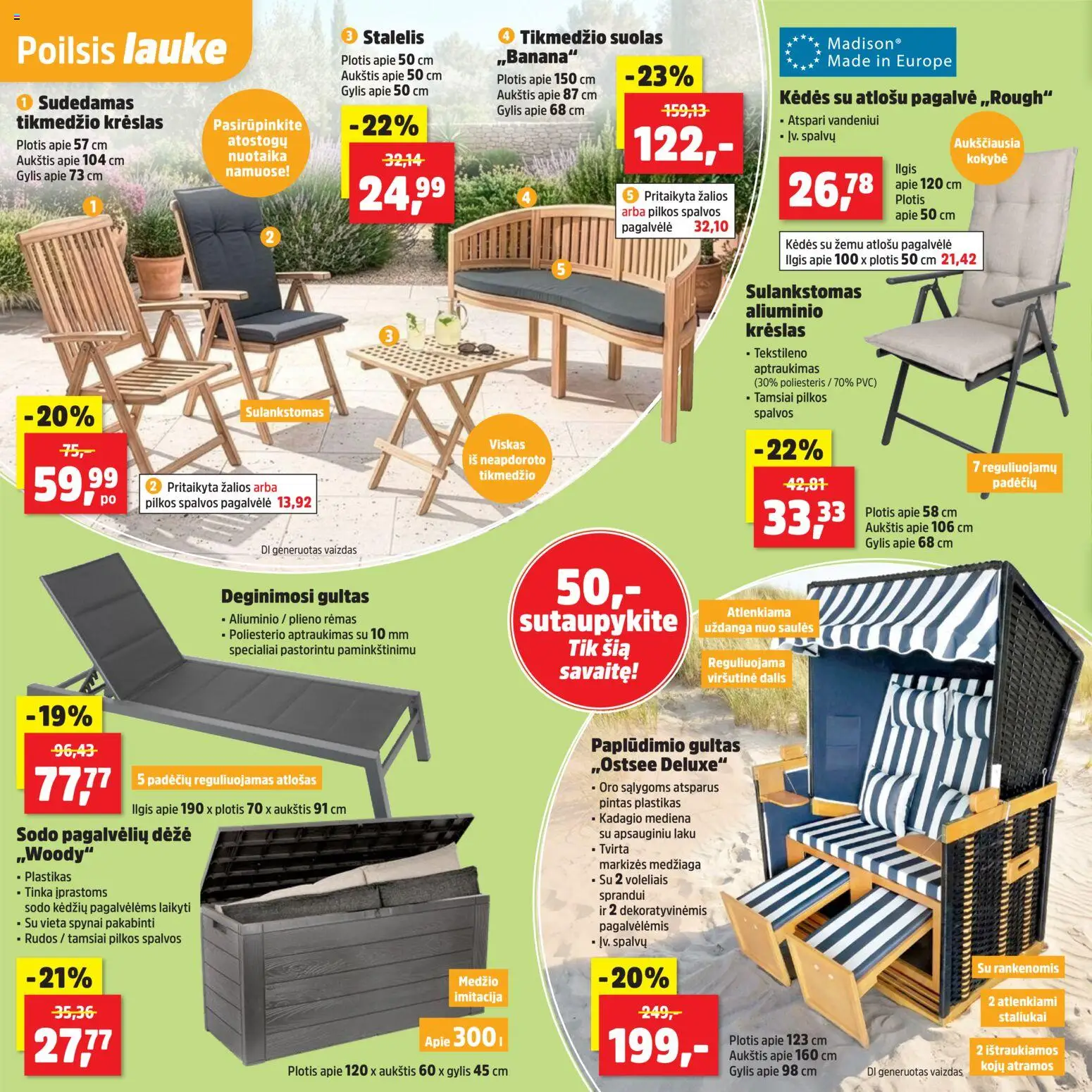 Thomas Philipps akcijos nuo 27.04.2026 | Puslapis: 10 | Prekių: Pagalvėlė, Pagalvė, Gultas, Dėžė