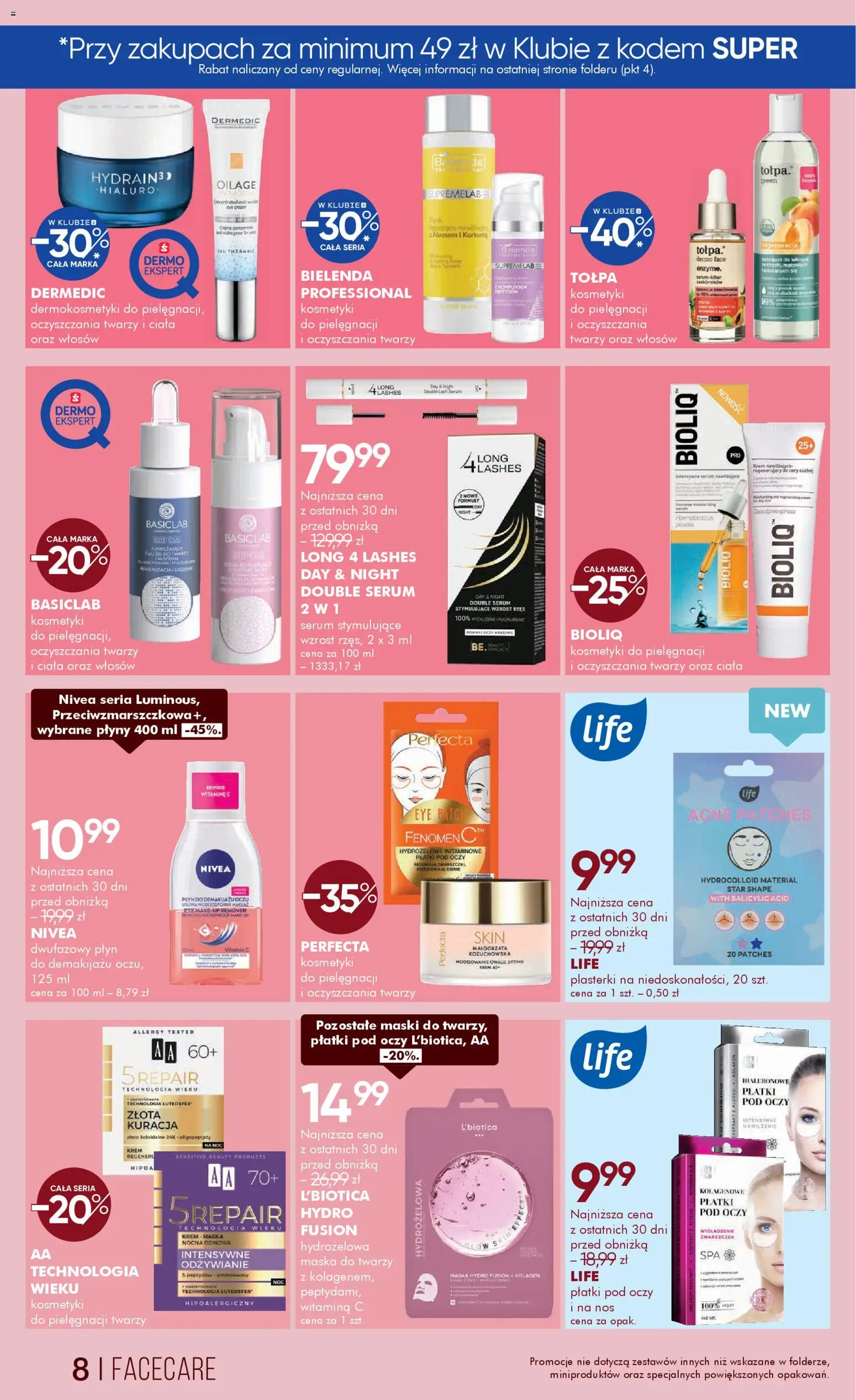 Super-pharm Gazetka od 01.12.2025 | Strona: 8 | Produkty: Kurkuma, Kosmetyki, Płatki, Krem