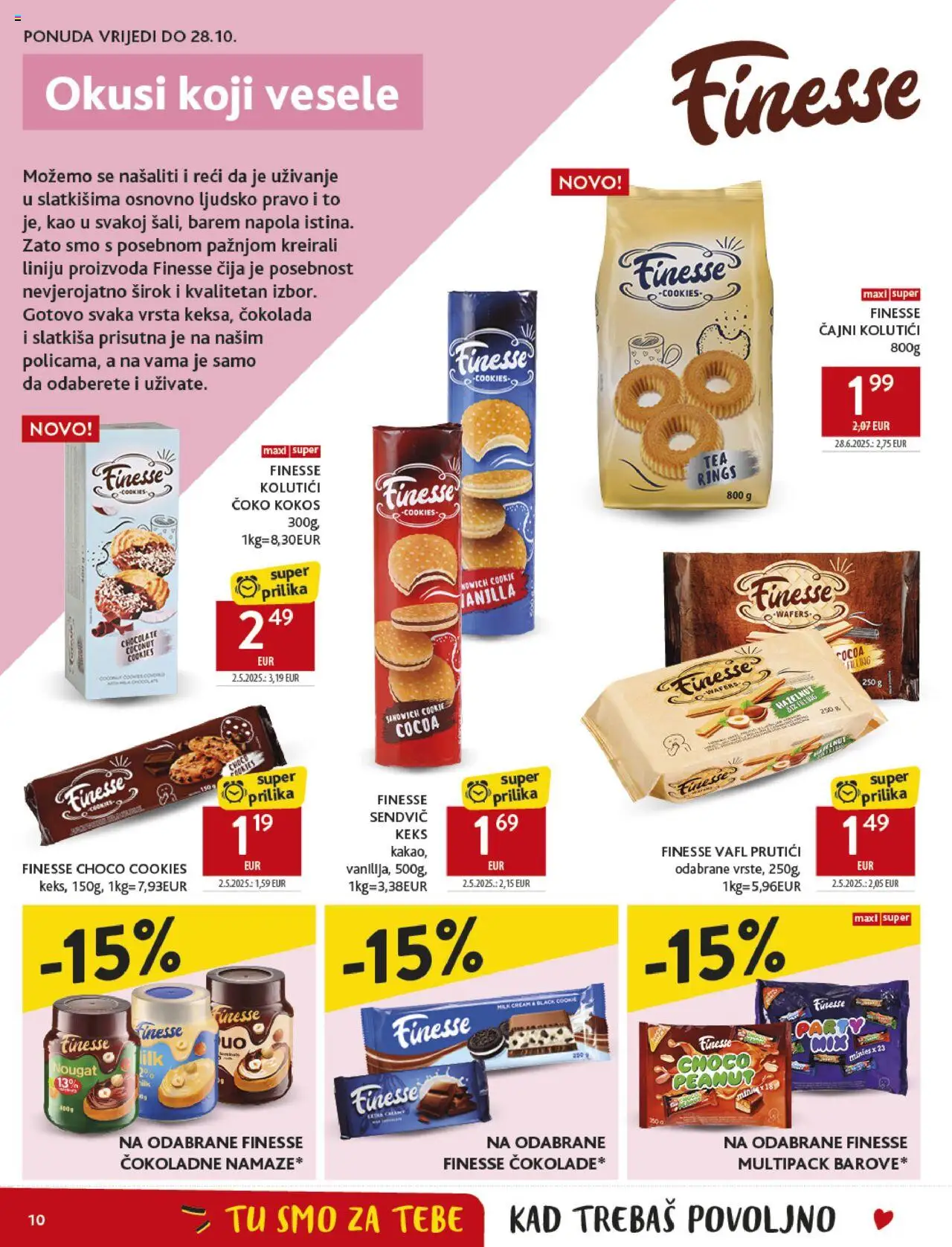 Konzum HR akciós ujság - amely érvényes a következő dátumtól: 15.10.2025 | Oldal: 10