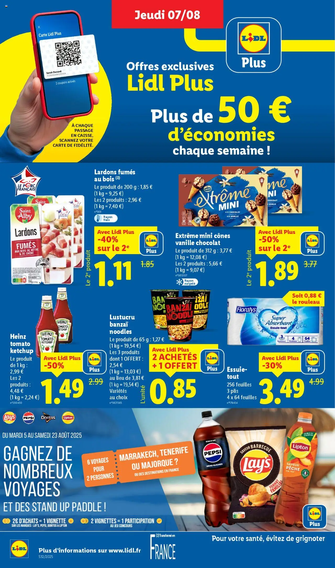  | Page: 10 | Produits: Essuie-tout, Cônes, Paddle, Chocolat