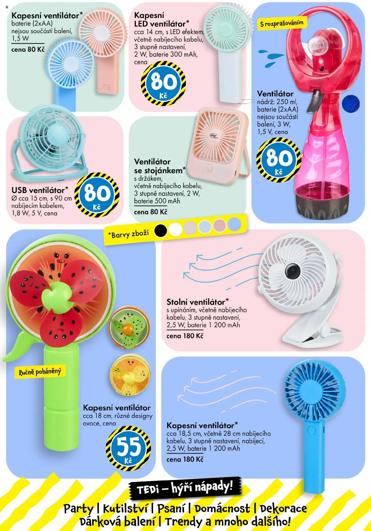 TEDi leták od 13.06.2025 | Strana: 26 | Produkty: USB, Ventilátor, Baterie, LED