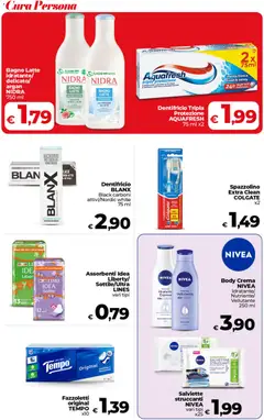 Anteprima del volantino COOP volantino Superstore Sicilia valido a partire dal 17.03.2026 | Pagina: 37 | Prodotti: Spazzolino, Latte idratante, Latte, Bagno