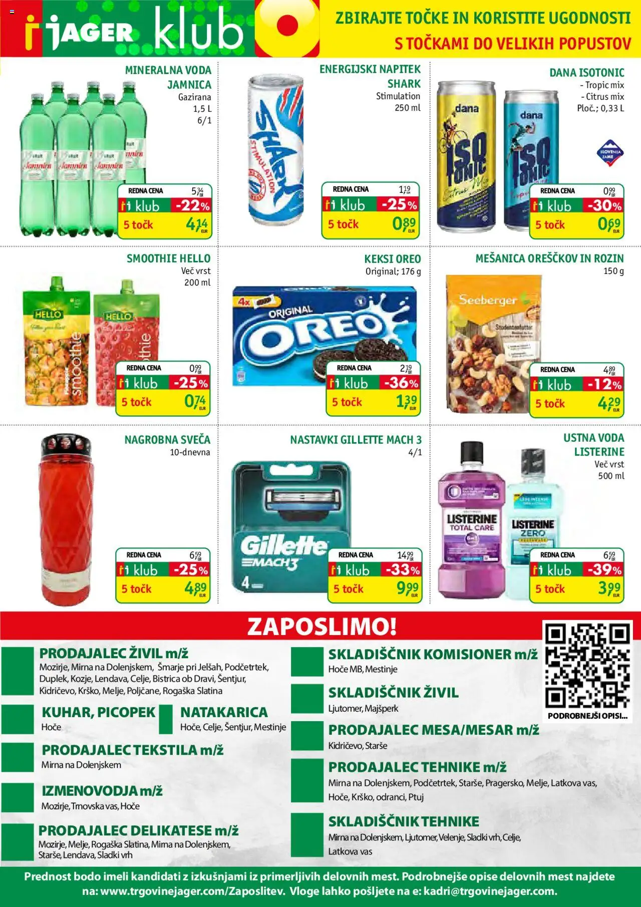 Novi Jager katalog ponudbe – veljaven od 17.09.2025 | Stran: 13 | Izdelki: Keksi, Energijski napitek, Mineralna voda, Voda