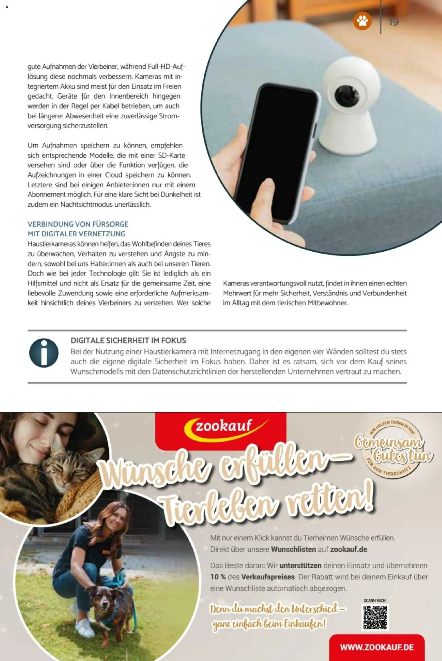 zookauf  Heimtier Journal – gültig ab 01.02.2026 | Seite: 19 | Produkte: Kabel