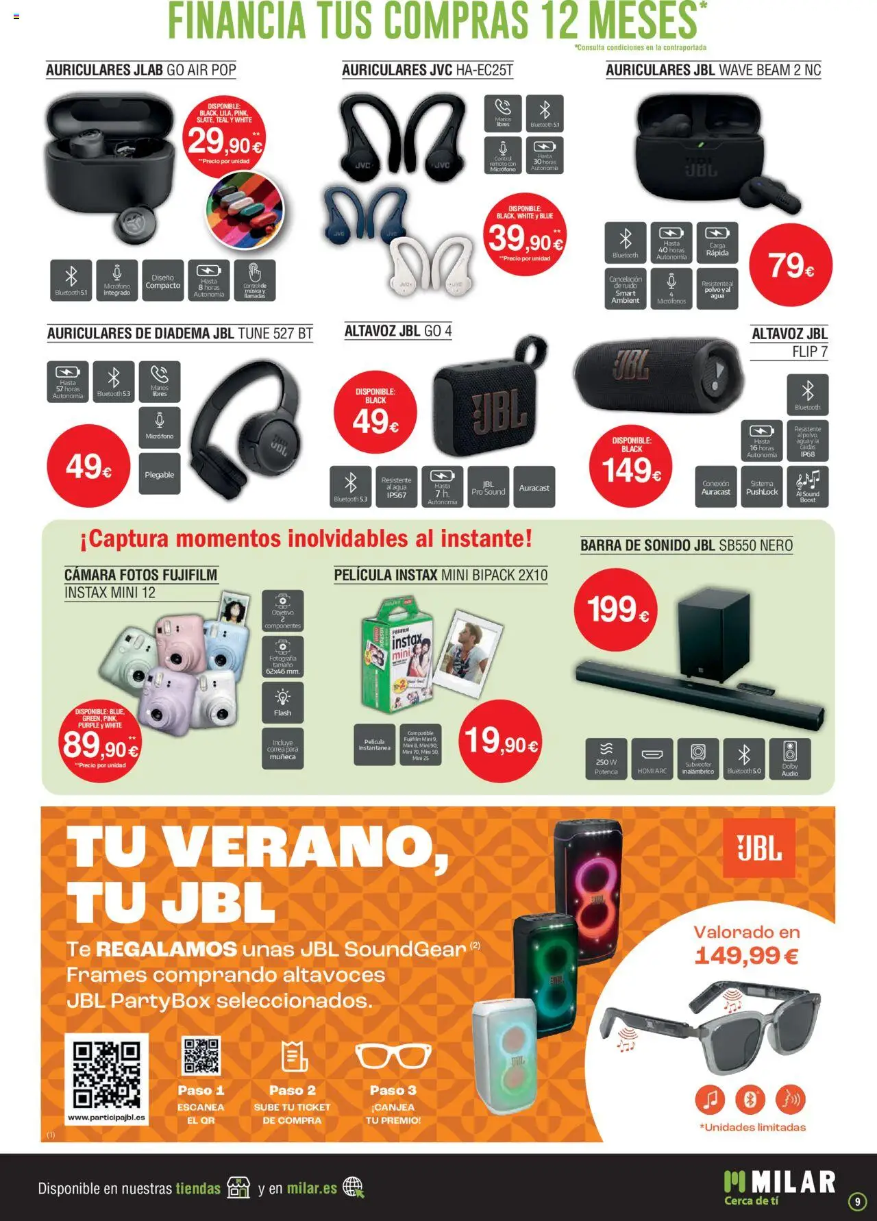 Milar folleto │ válido desde el 01.07.2025 | Página: 9 | Productos: Polvo, Καλαμάρι, Muñeca, Micrófono
