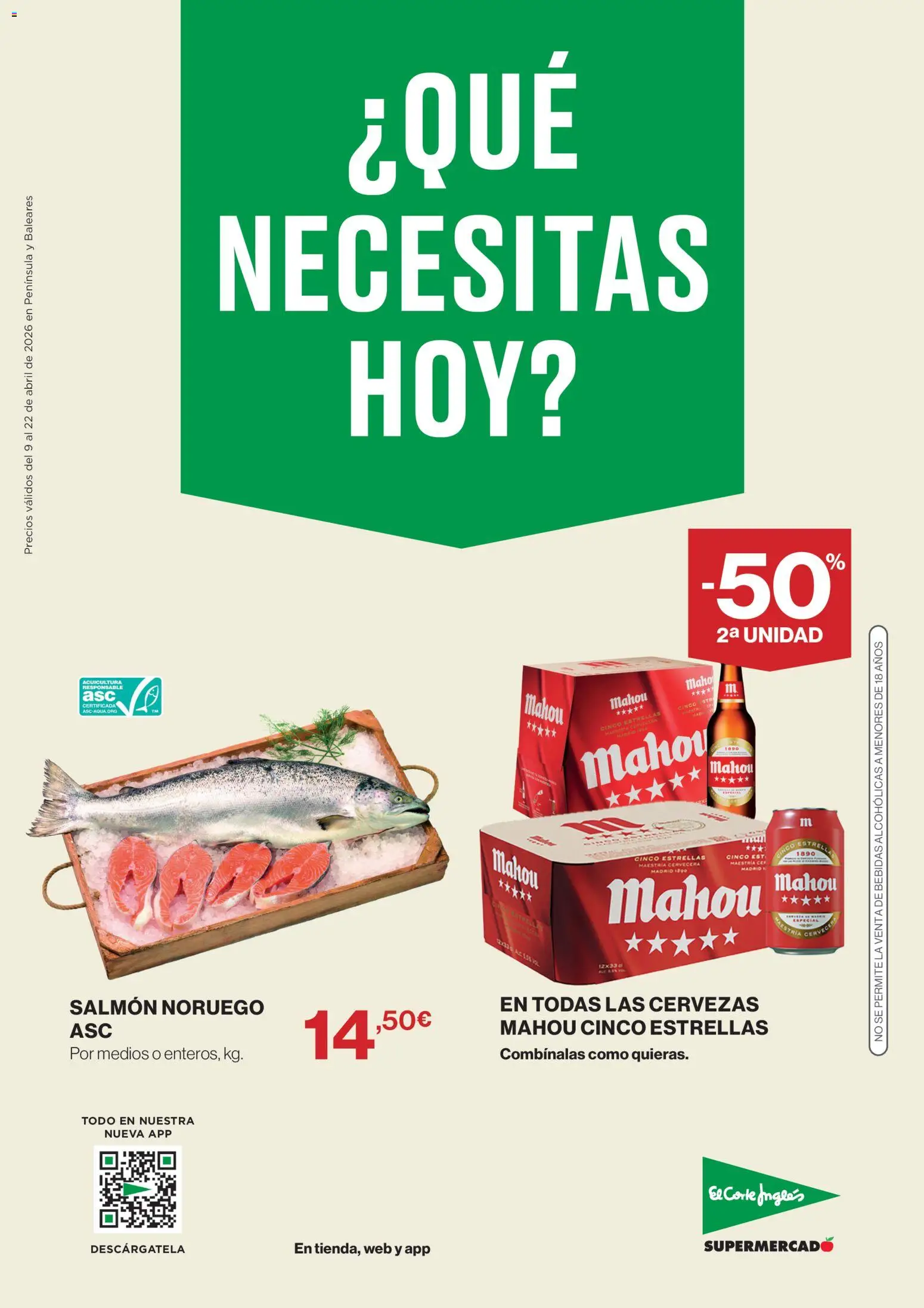 El Corte Inglés ofertas │ válido desde el 09.04.2026 | Página: 1