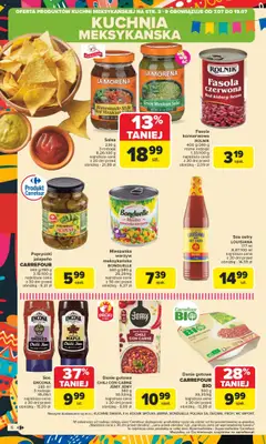 Carrefour Gazetka od 07.07.2025 | Strona: 8 | Produkty: Chili, Papryczki jalapeno, Mieszanka warzyw, Sos