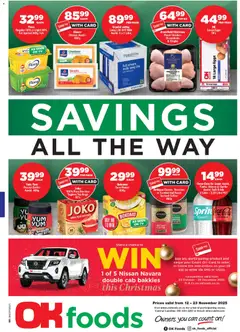 OK Foods specials catalogue – valid from 12.11.2025