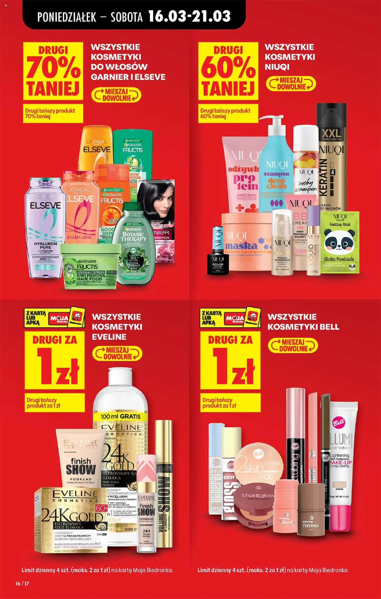 Biedronka Polsko leták od 16.03.2026 | Strana: 18 | Produkty: Makeup, Kiwi, Krém, Maska