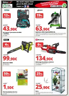 Anteprima del volantino Brico io Villacidro catalogo valido a partire dal 16.10.2025 | Pagina: 10 | Prodotti: Spazzola, Tubo, Valigetta, Batteria