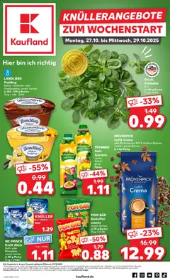 Kaufland DE - DE Folder Hannover - Voorbeeld van een folder van Kaufland DE, geldig van 26.10.2025