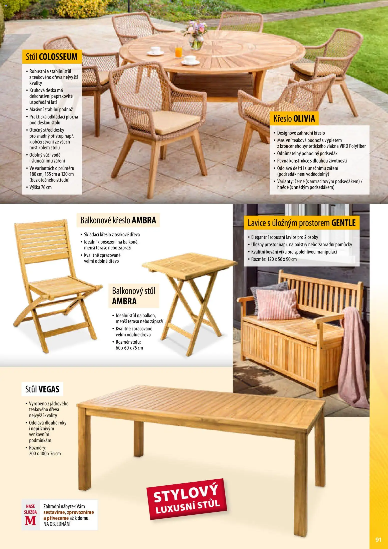 Mountfield katalog od 02.04.2026 | Strana: 91 | Produkty: Podsedák, Křeslo, Stůl, Desky