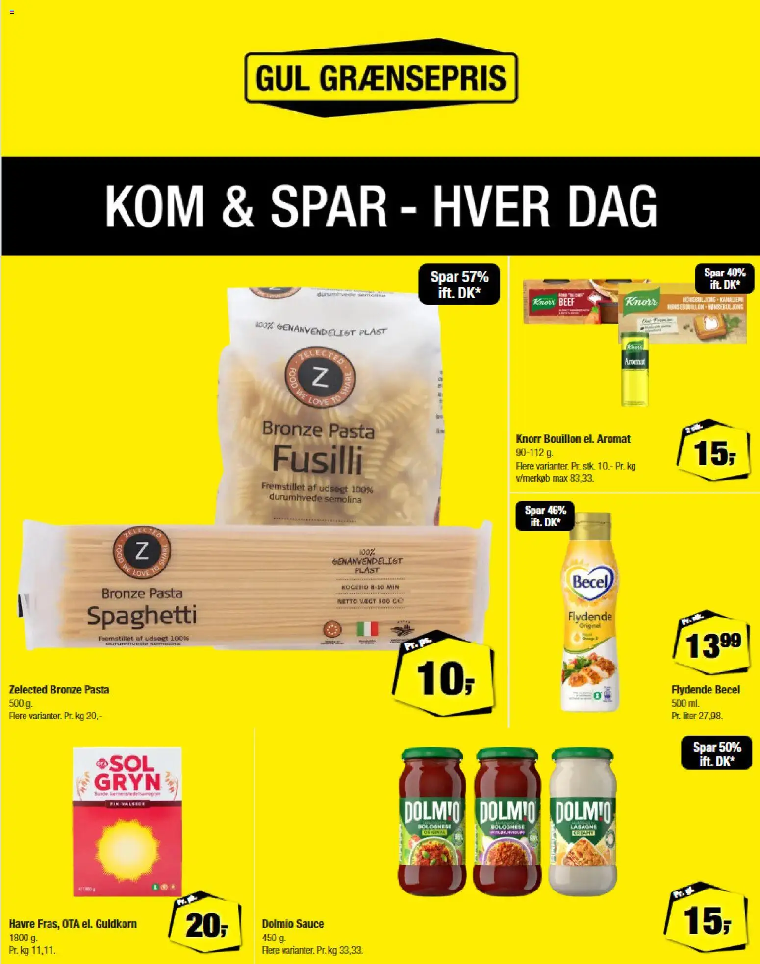 Calle tilbudsavis – gyldig fra 26.11.2025 | Side: 2 | Produkter: Bouillon, Spaghetti, Pasta