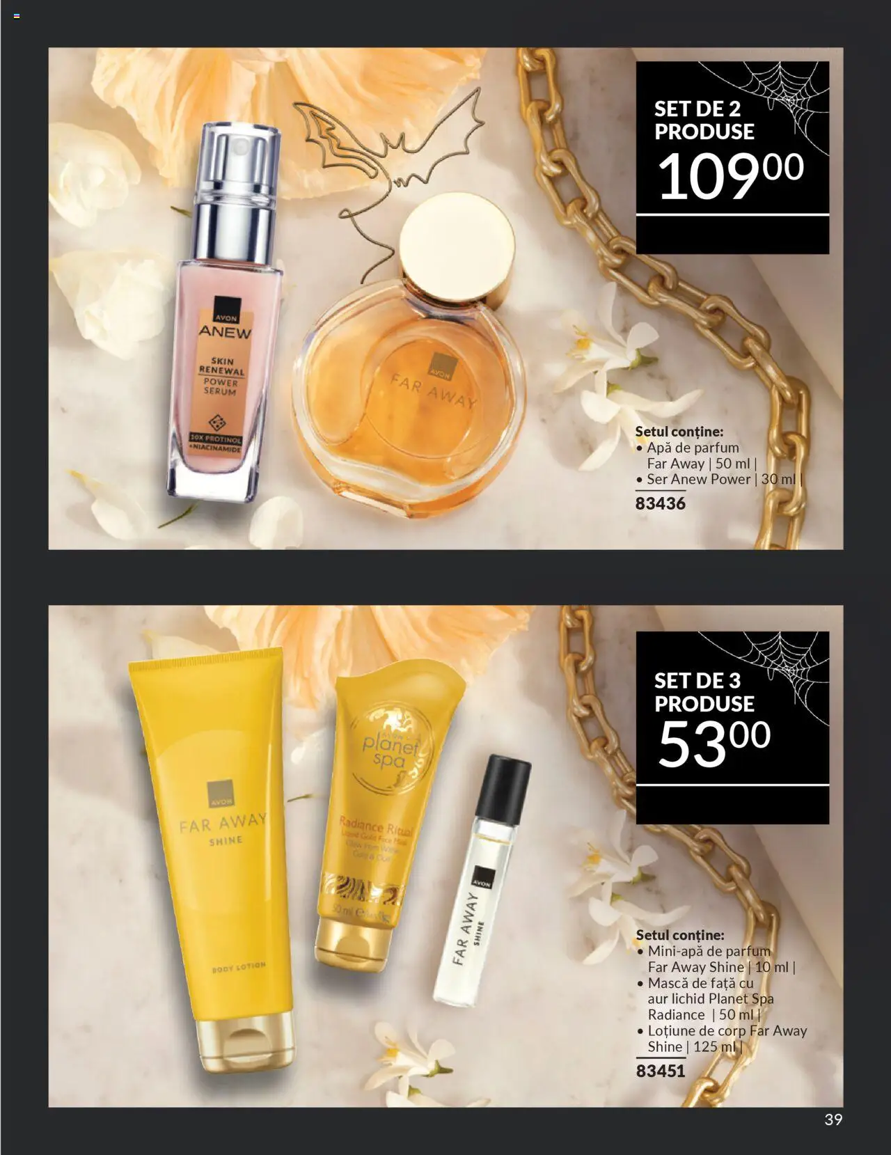 Noul catalog Avon – valabil de la 14.10.2025 | Pagină: 39 | Produse: Apă de parfum, Body, Parfum, Apă