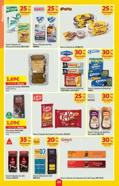 Pré-visualização Minipreço folheto válido de 08.01.2026 | Página: 10 | Produtos: Filipinos, Pão, Café, Chocolate