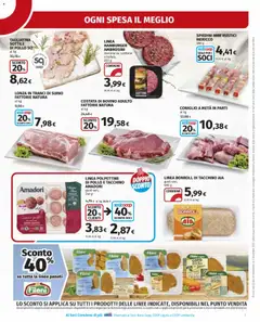 Anteprima del volantino Ipercoop Borgomanero catalogo valido a partire dal 20.11.2025 | Pagina: 9 | Prodotti: Bovino, Pollo, Tacchino, Hamburger