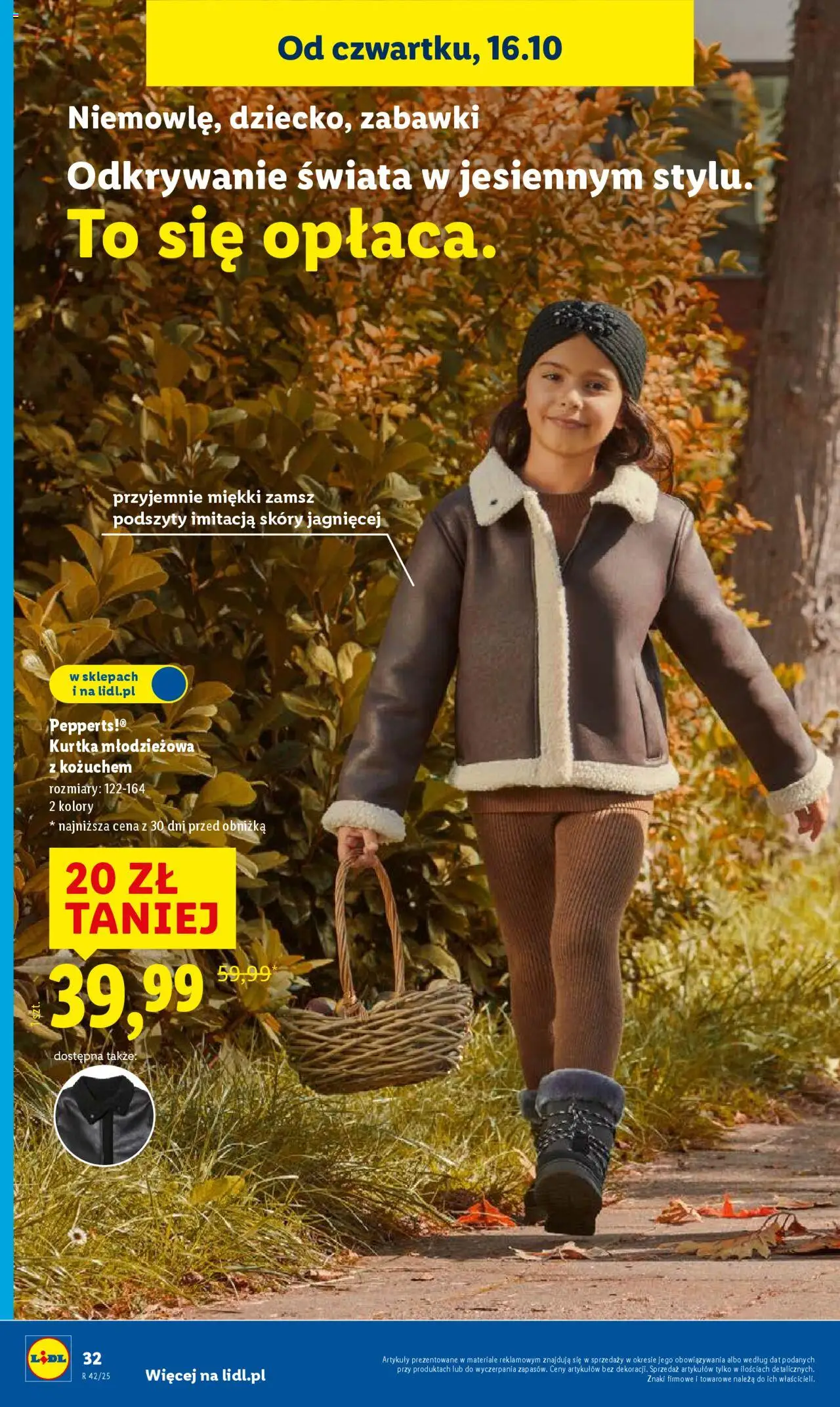 Lidl Katalog od 13.10.2025 | Strona: 36 | Produkty: Kurtka