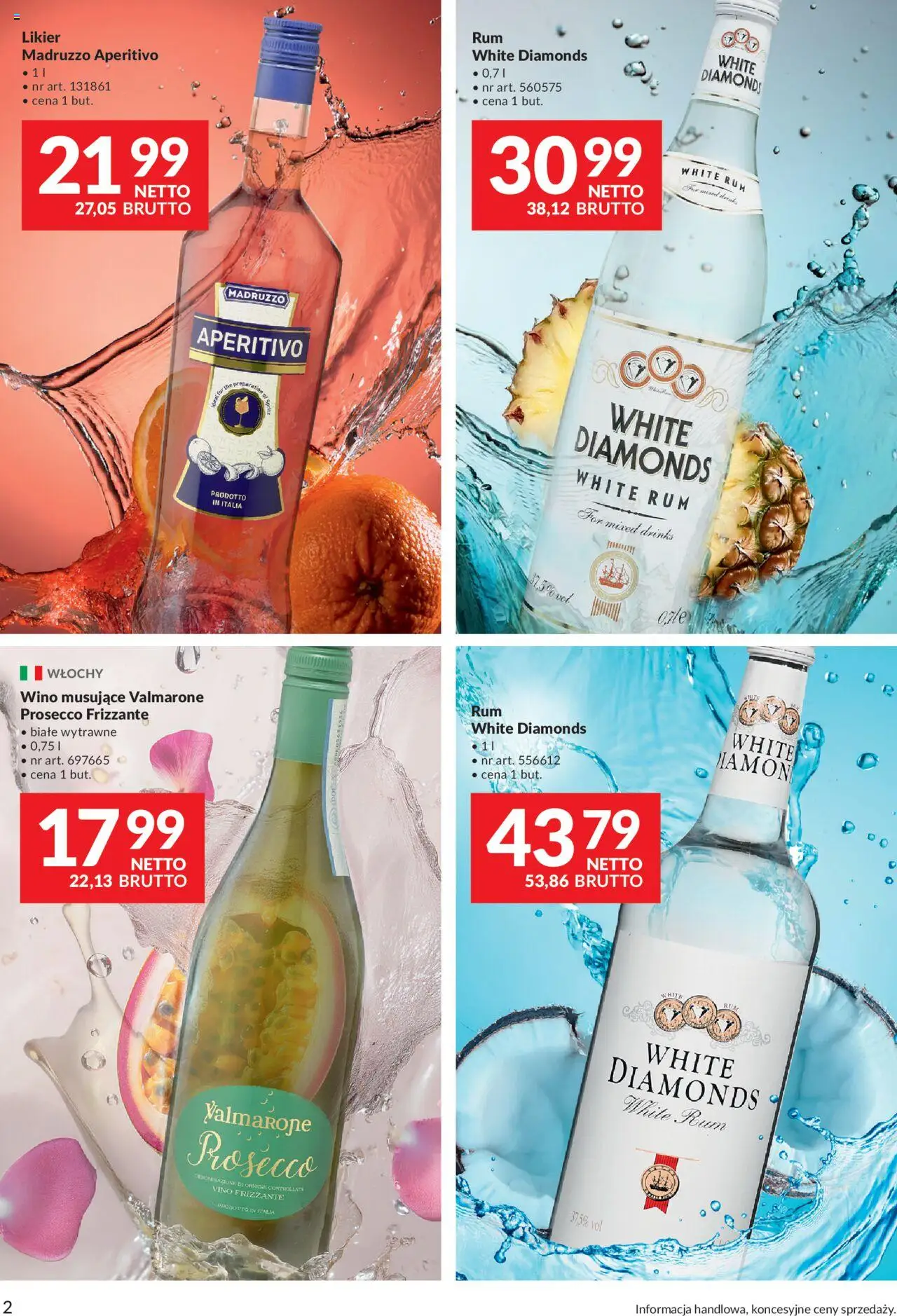 Makro Gazetka - Smak Chill&Fun od 01.08.2025 | Strona: 2 | Produkty: Wino, Rum, Prosecco