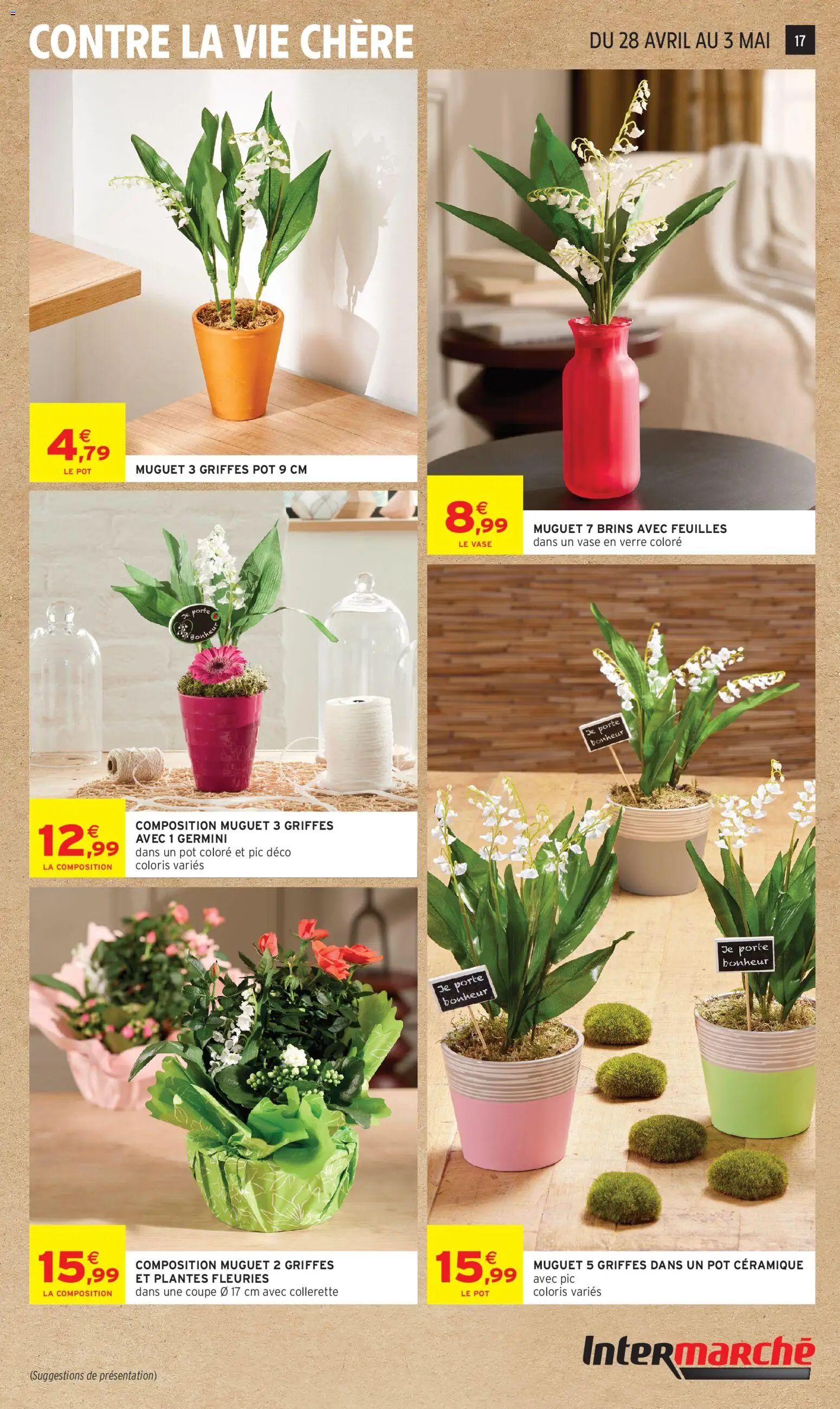 {H1} | Page: 17 | Produits: Plantes, Porte, Vase, Muguet