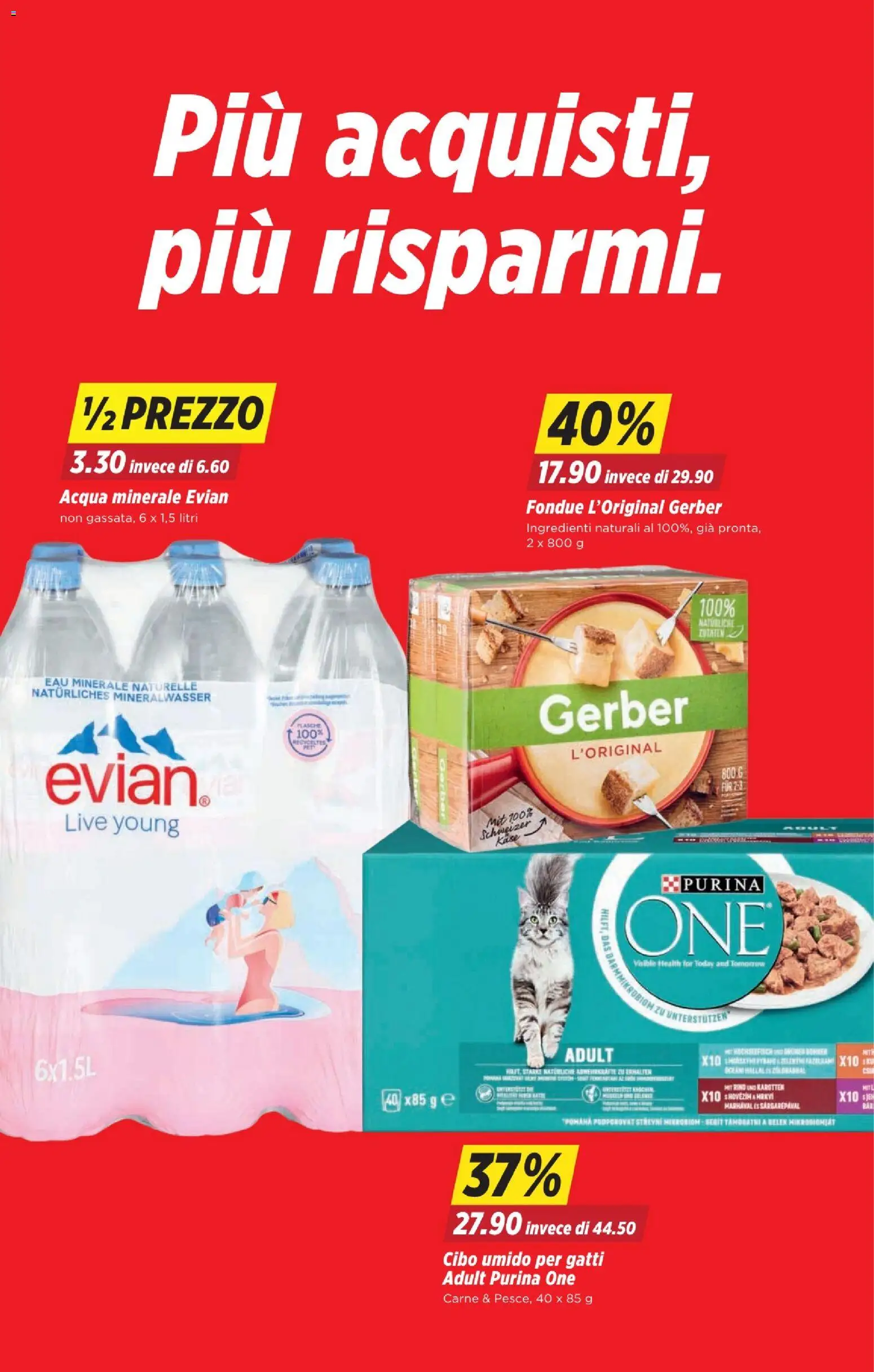 Denner Aktionen IT – gültig ab 13.01.2026 | Seite: 9 | Produkte: Mineralwasser, Käse, Fondue