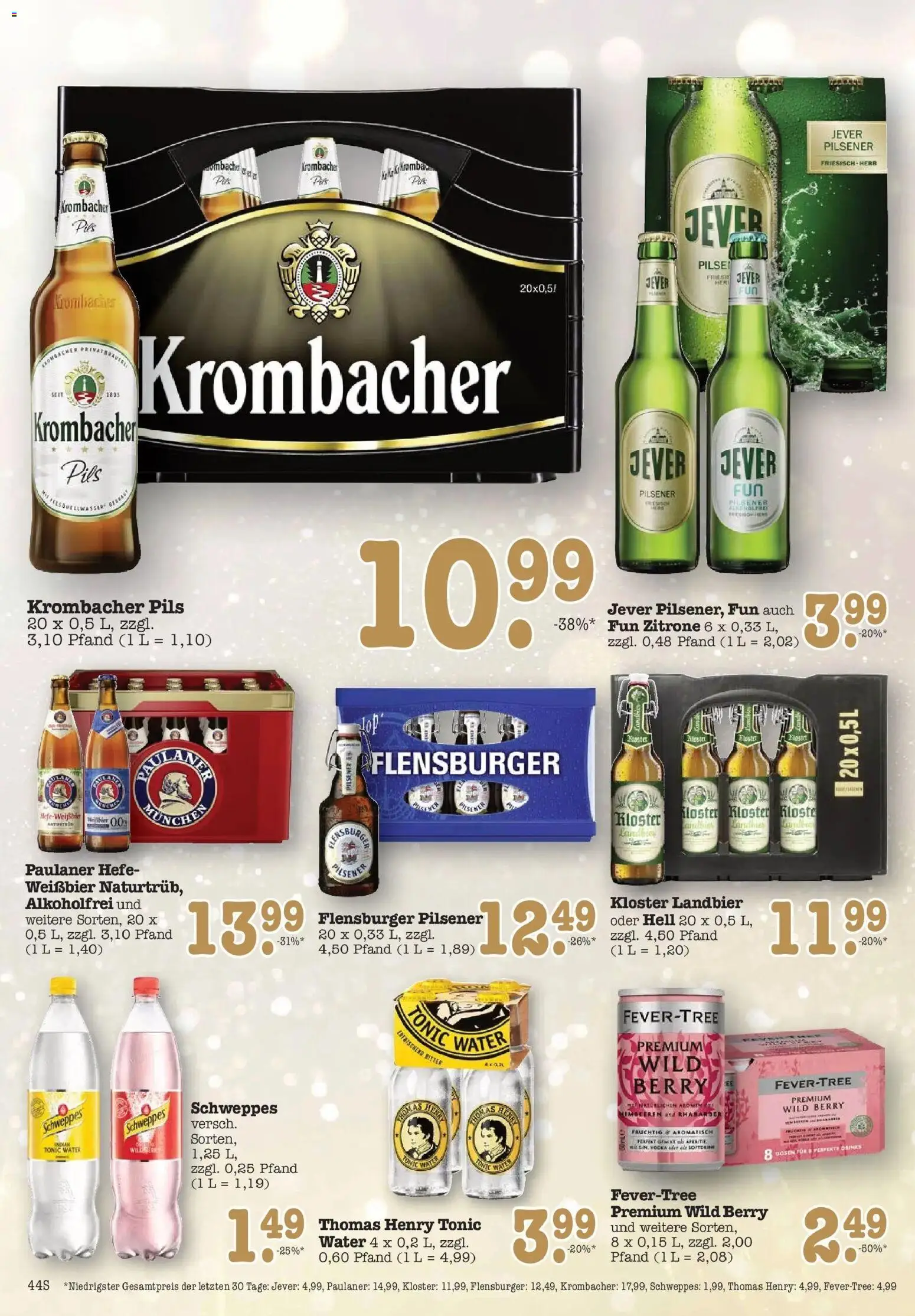 Edeka prospekt Offenbach	 – gültig ab 14.12.2025 | Seite: 44 | Produkte: Weißbier, Zitrone, Jever, Rhabarber