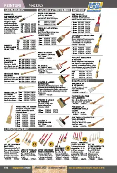 Brico Cash - Prévisualisation de Brico Cash catalogue valide à partir de 04.04.2025 | Page: 180 | Produits: Pinceau, Brosse, Radiateur, Colle