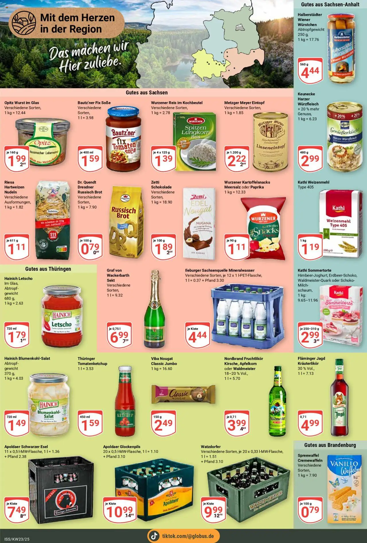 Globus Prospekt 	 - gültig ab dem 02.06.2025 | Seite: 17 | Produkte: Soße, Blumenkohl, Brot, Chips