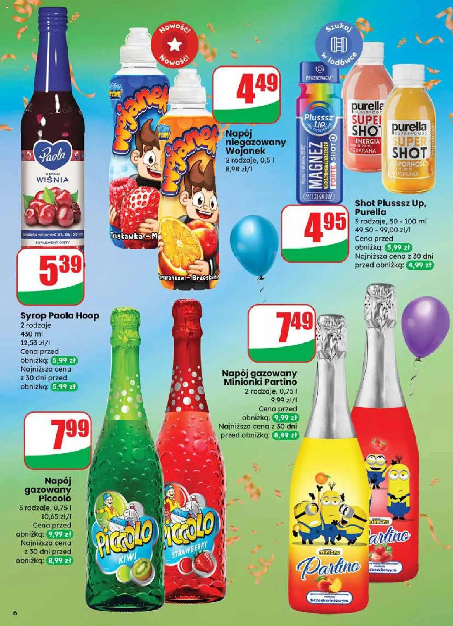 Dino Gazetka od 27.12.2025 | Strona: 6 | Produkty: Syrop, Kiwi