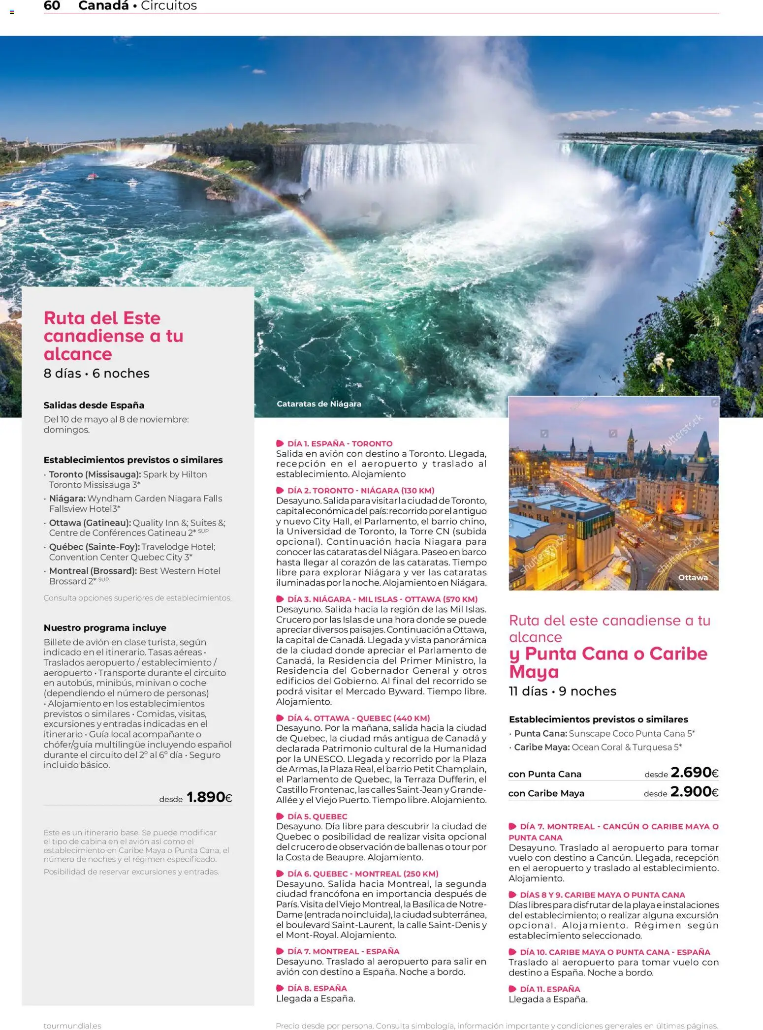 Viajes El Corte Inglés Norteamérica y Caribe │ válido desde el 01.01.2026 | Página: 60 | Productos: General, Τυρόπιτα