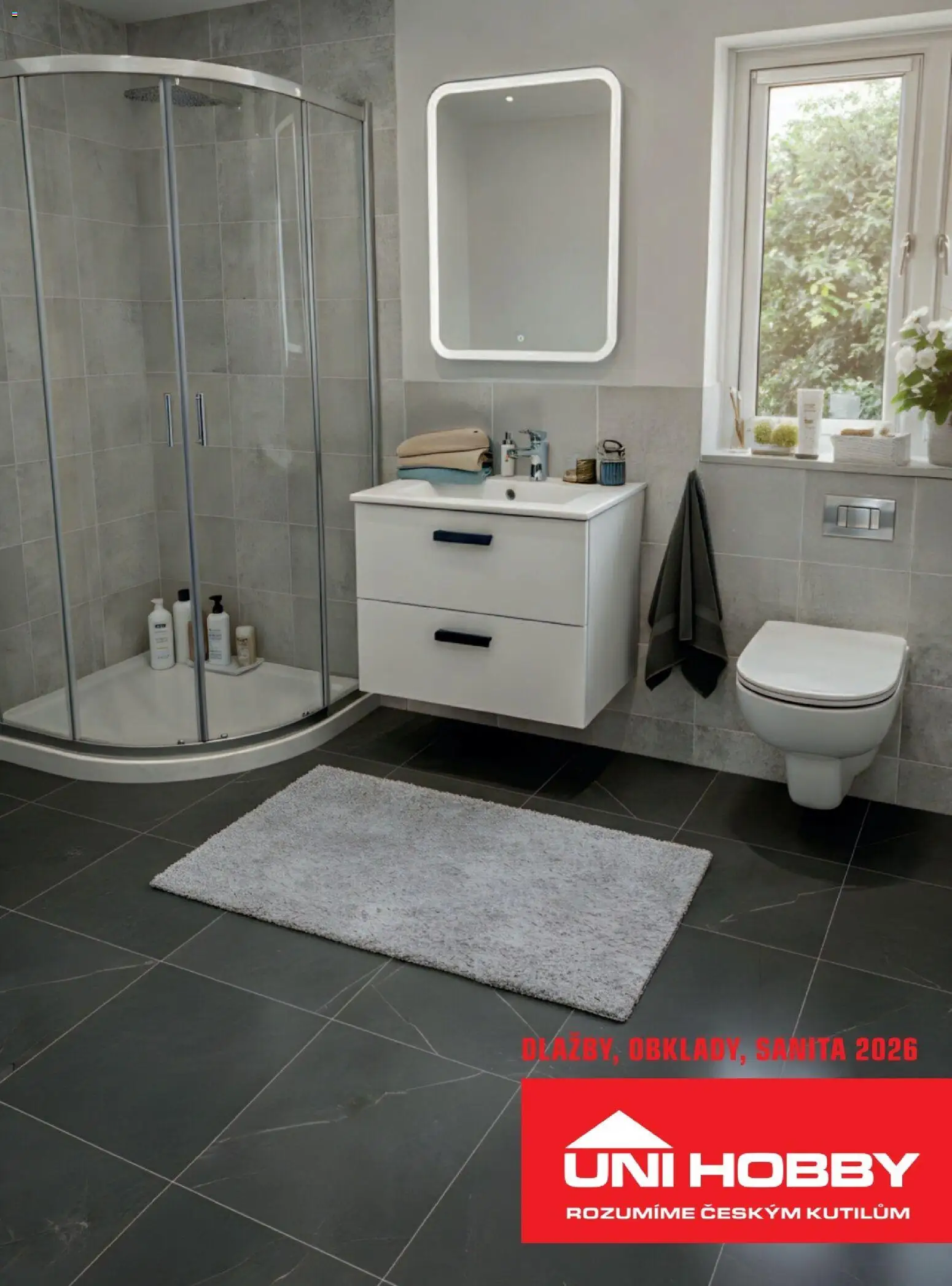 Uni Hobby katalog - Dlažby, obklady a sanita 2026 od 20.02.2026 | Strana: 1