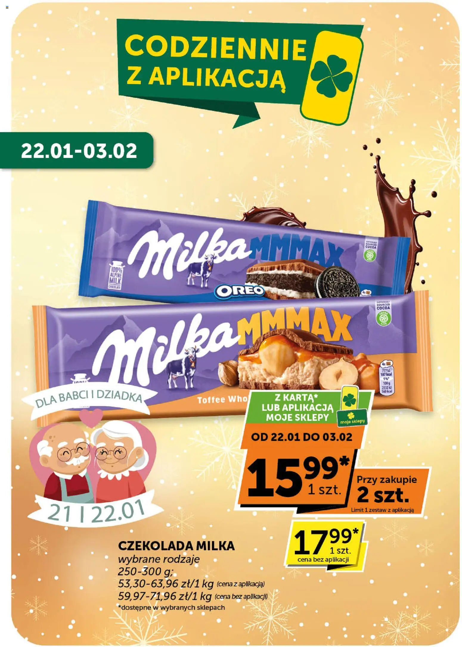 Euro Sklep Gazetka - Minimarket od 22.01.2026 | Strona: 7 | Produkty: Czekolada milka, Milka, Czekolada
