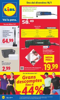 Vista previa Lidl folleto de bazar válido desde el 12.01.2026