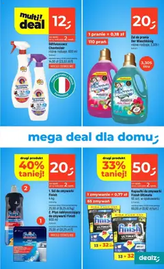 Dealz Gazetka od 26.06.2025 | Strona: 23 | Produkty: Sól do zmywarki, Finish, Detergent, Kapsułki do zmywarki