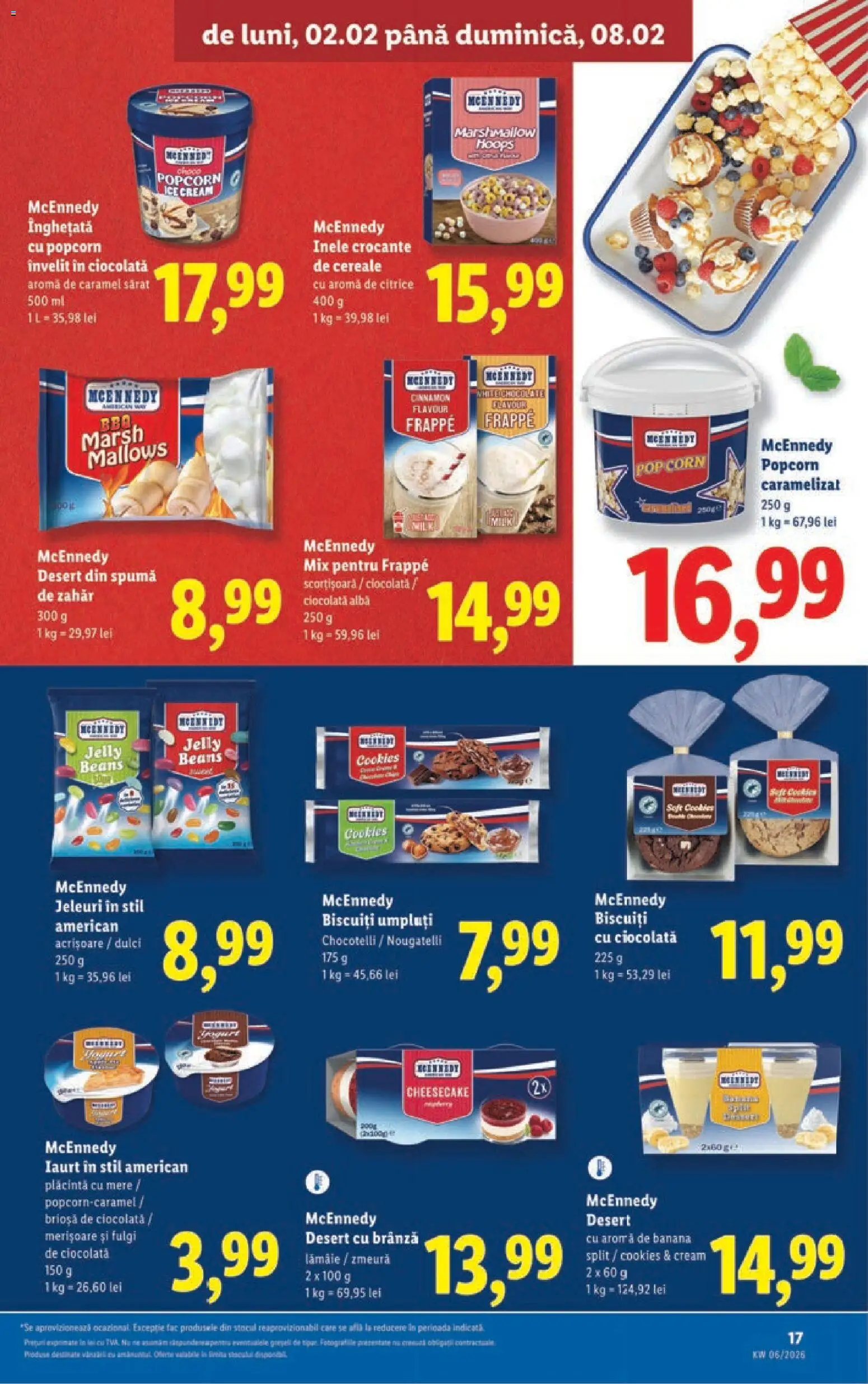 Noul catalog Lidl – valabil de la 02.02.2026 | Pagină: 17 | Produse: Mere, Cereale, Çocuk sutyeni, Lămâie