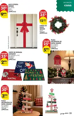 Pré-visualização TAPETE DE ENTRADA NATALÍCIO, Em poliéster e PVC 60x40cm 933305 válido de 11.11.2025 | Página: 19